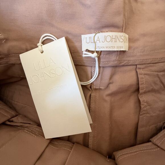 Ulla Johnson Harriet Pants sz 8 Rose Quartz Khaki Preppy Academia Fall $375 - Picture 10 of 11